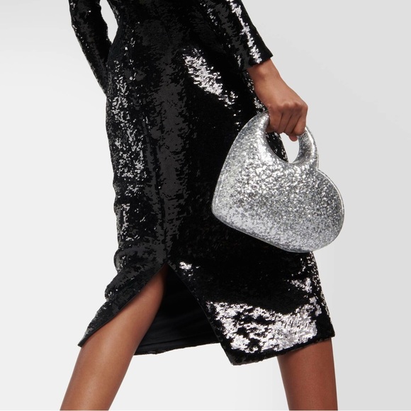 MaxMara Arlem Dress in Black Sequins - Picture 3 of 12